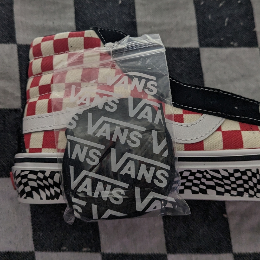 Vans Sk8 Hi Reissue Women 8 Red Black Jeff Grosso '84 VNOA5KYR428 072024 - Picture 9 of 9